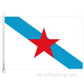 100% Polyester 90*150CM Bandeira Galega Nacionalista Banner